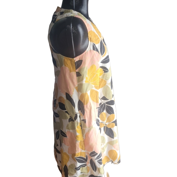 Rachel Zoe Linen Sleeveless Trapeze Dress S - Picture 5 of 8